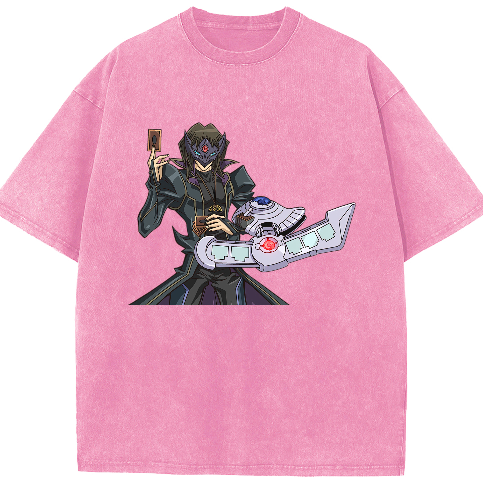 （画像用） 遊☆戯☆王 Yu-Gi-Oh! 綿100% ヴィンテージ風 半袖Tシャツ（フロントプリント）